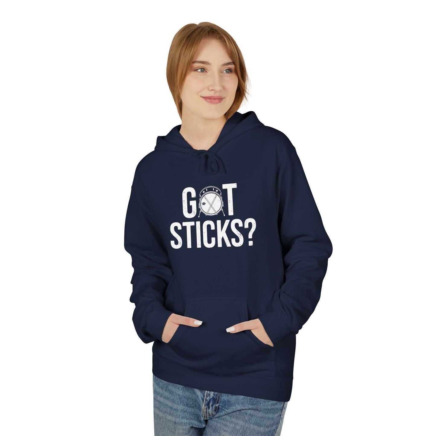"Got Sticks?" Unisex Fleece Hoodie