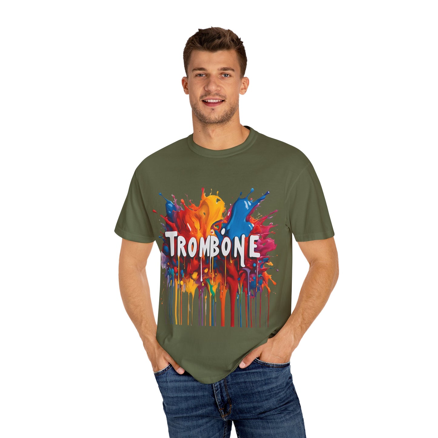"Trombone" Unisex Garment-Dyed T-shirt
