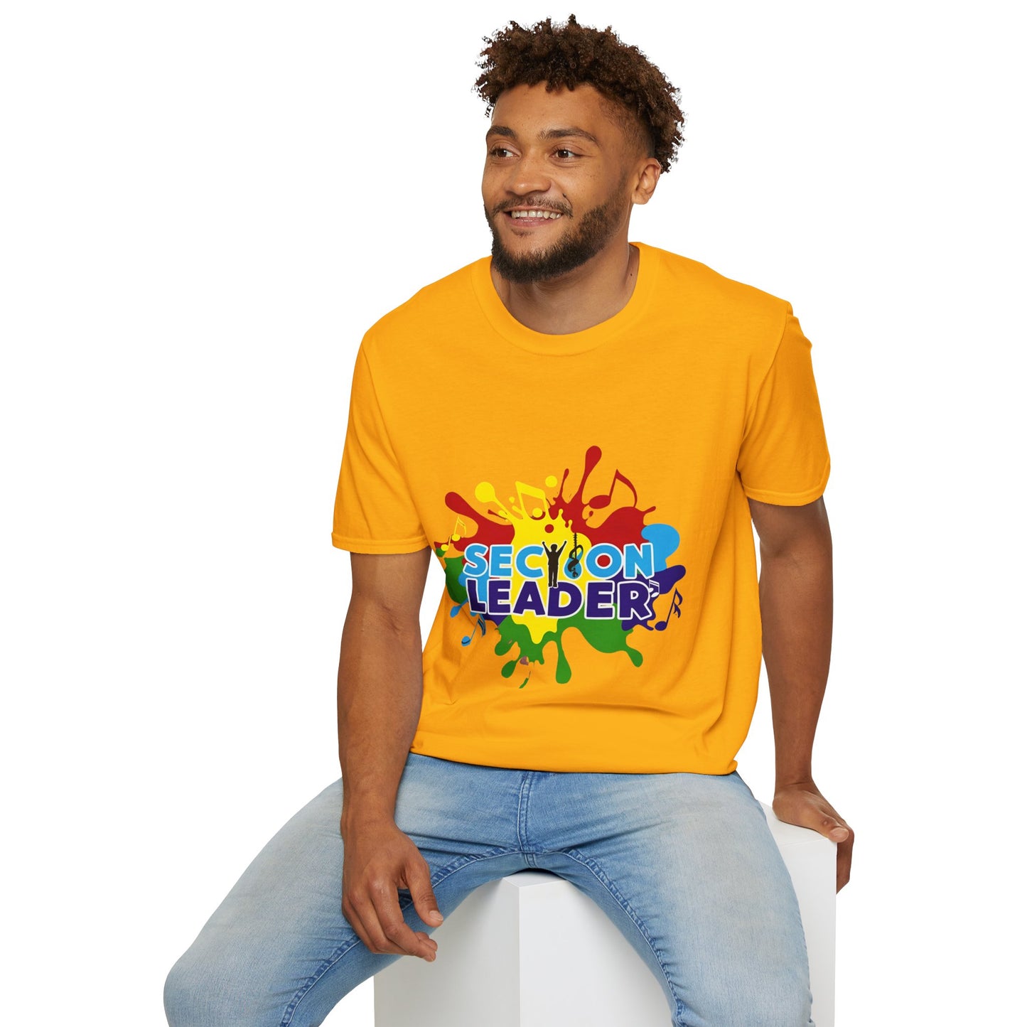Splash Paint "Section Leader" Unisex Soft-style T-Shirt