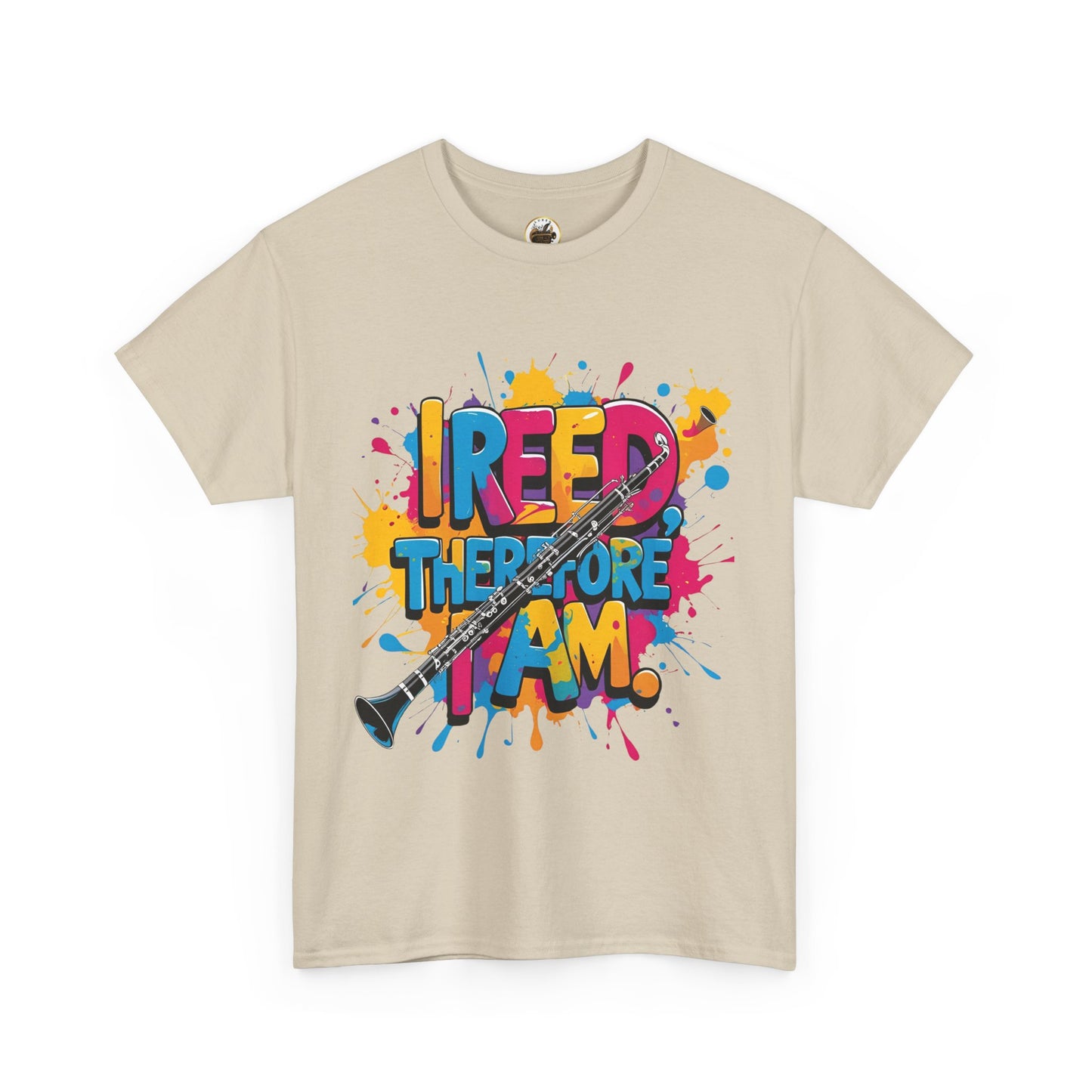 " Reed Therefore I Am" Colorful Unisex Cotton Tee