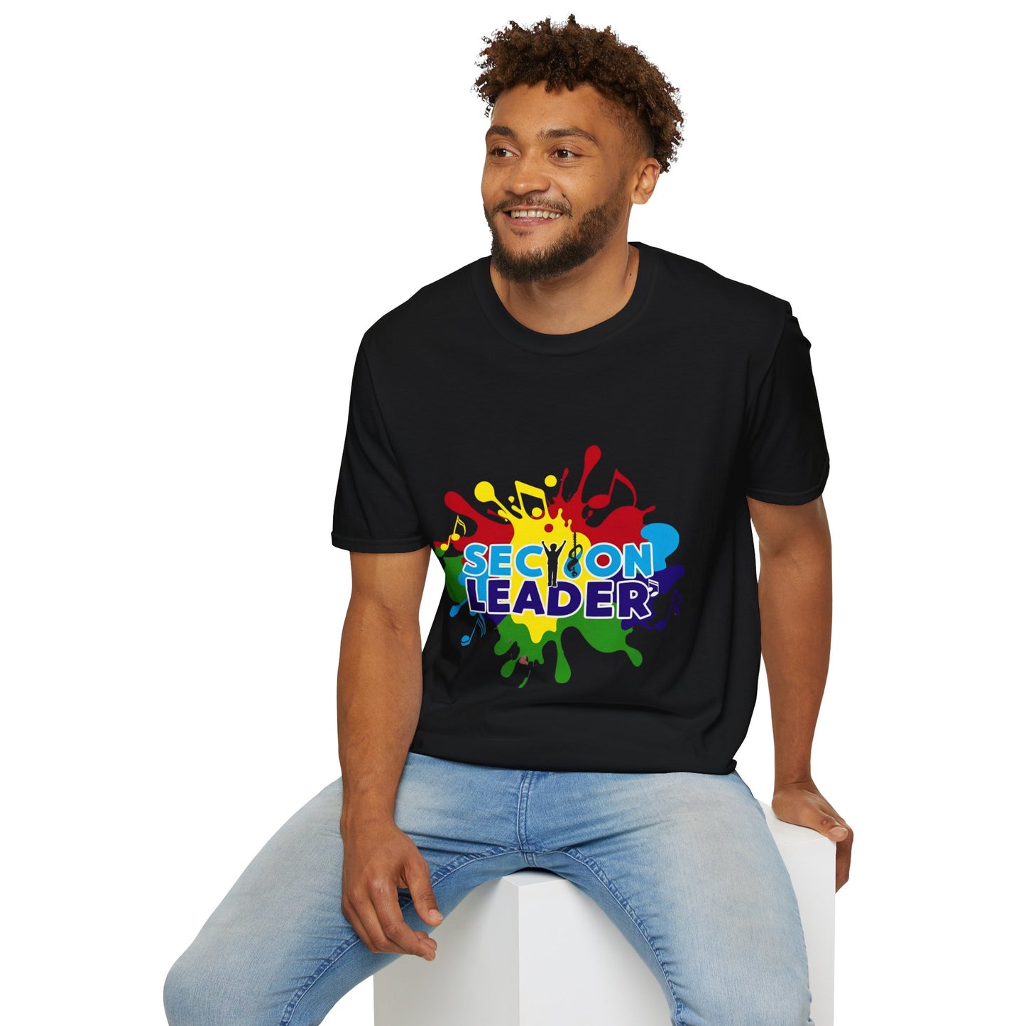 Splash Paint "Section Leader" Unisex Soft-style T-Shirt