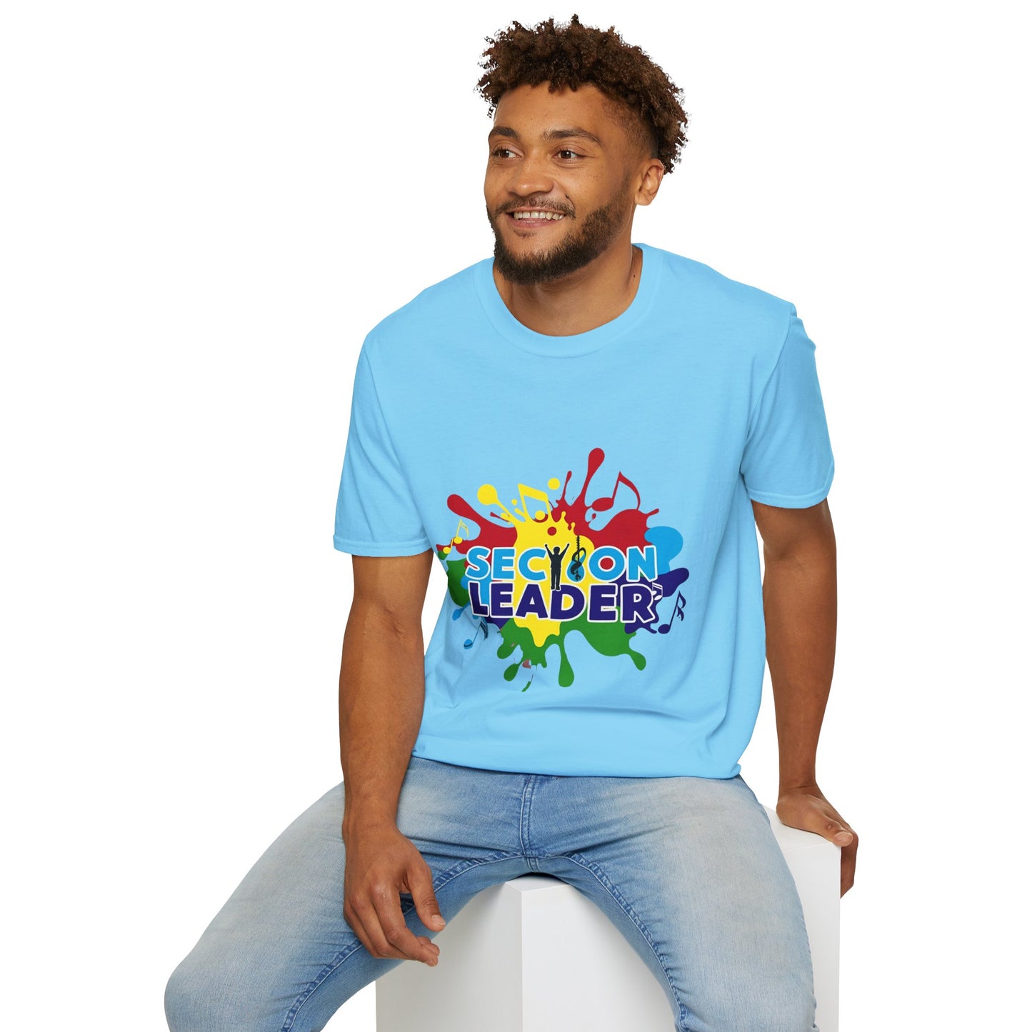 Splash Paint "Section Leader" Unisex Soft-style T-Shirt