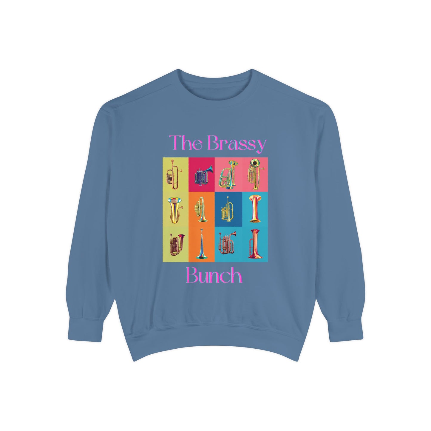 "Brassy Bunch" Unisex Garment-Dyed Sweatshirt