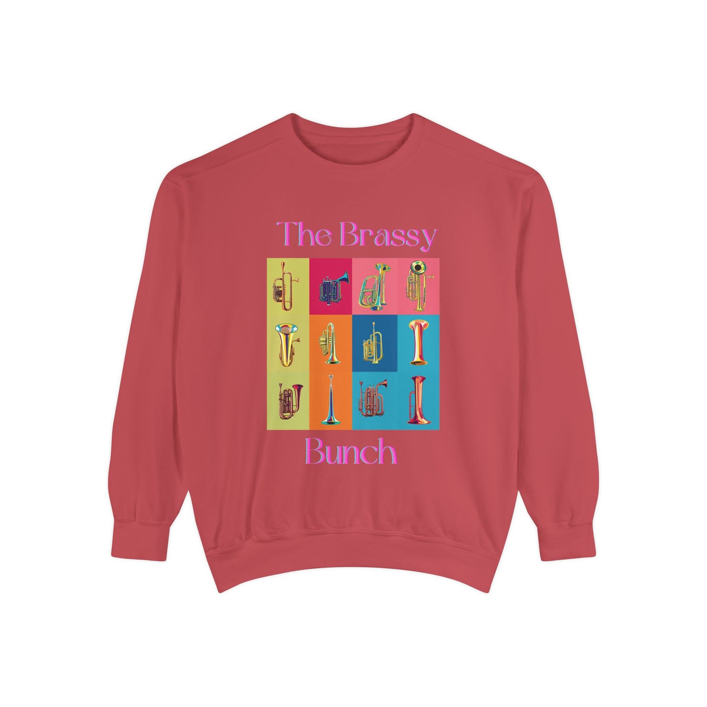 "Brassy Bunch" Unisex Garment-Dyed Sweatshirt