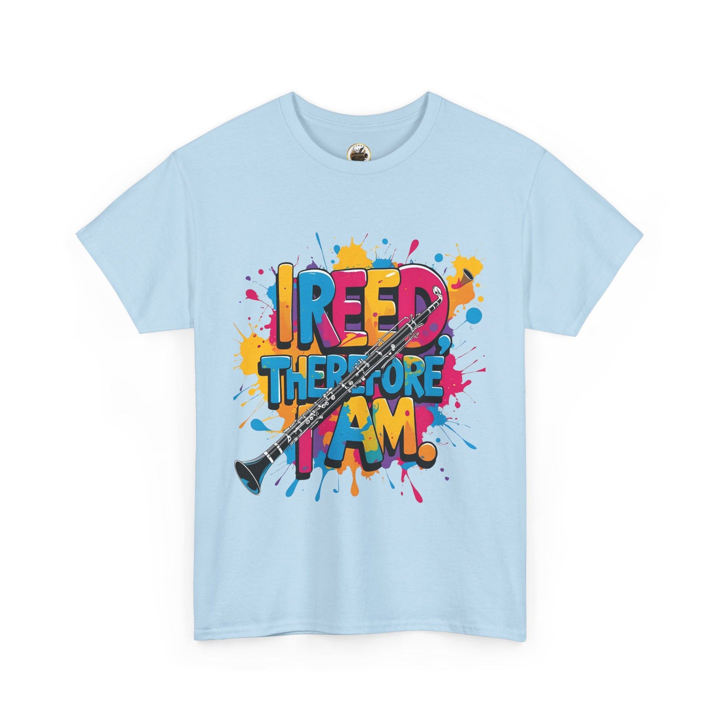 " Reed Therefore I Am" Colorful Unisex Cotton Tee