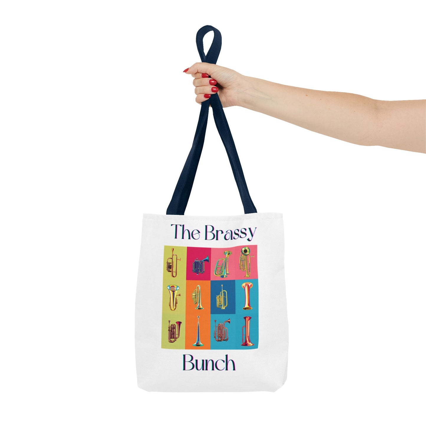 "Brassy Bunch" Tote Bag (AOP)