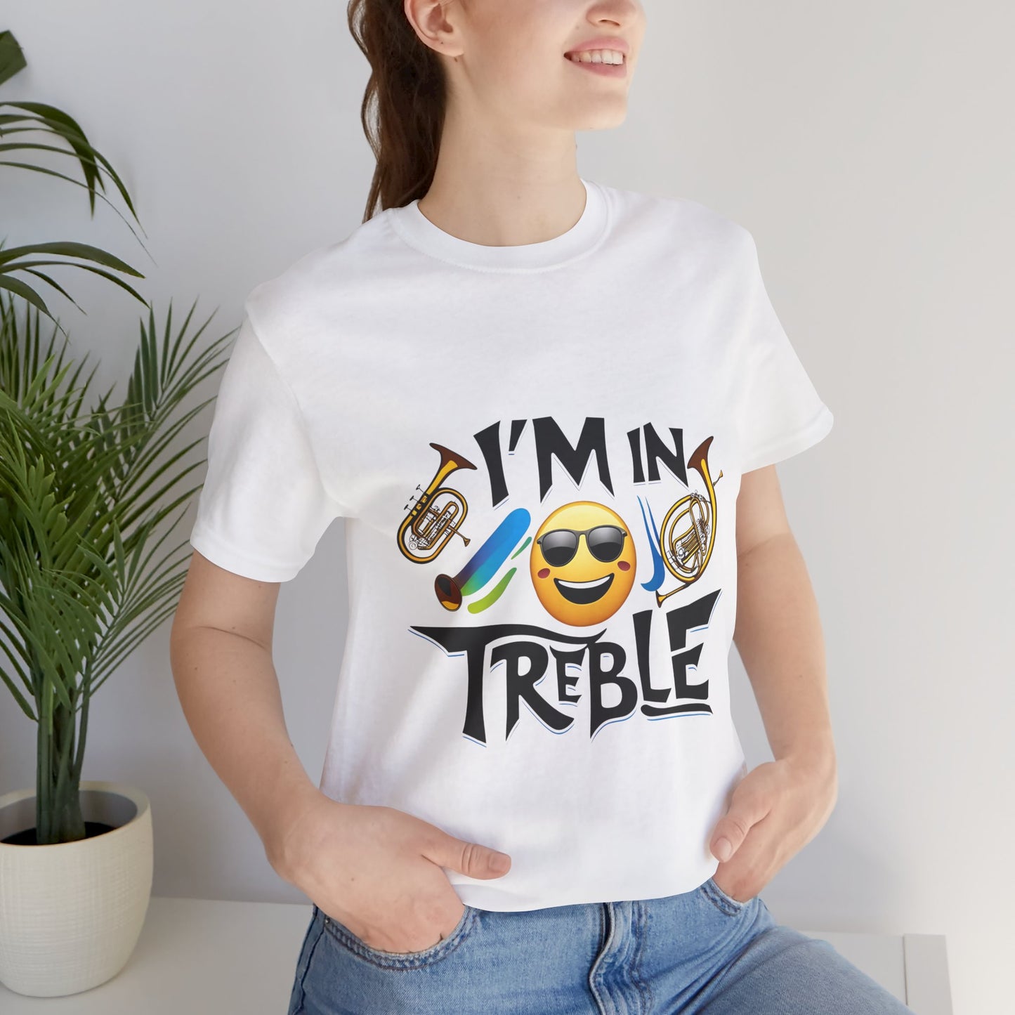 "Treble Clef" Unisex Graphic T-Shirt