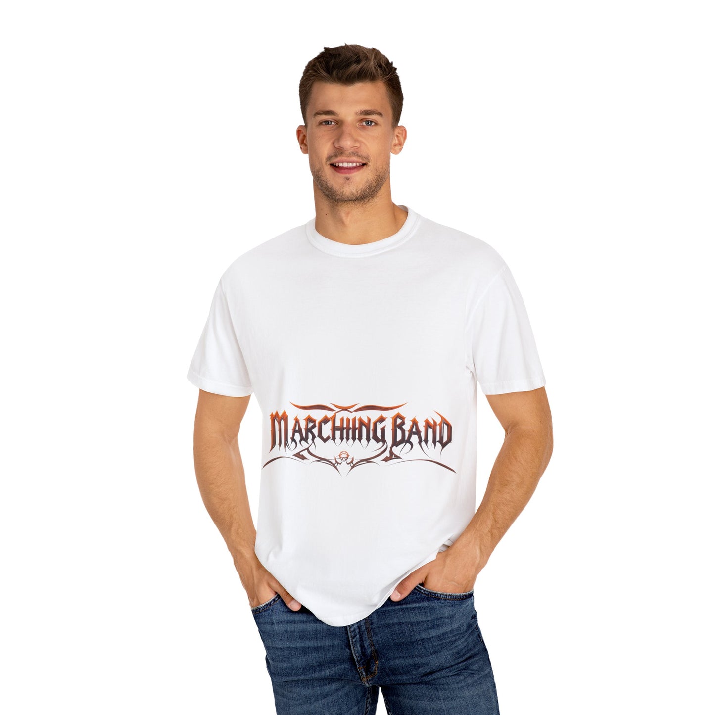 Unisex Garment-Dyed "Marching Band" T-Shirt