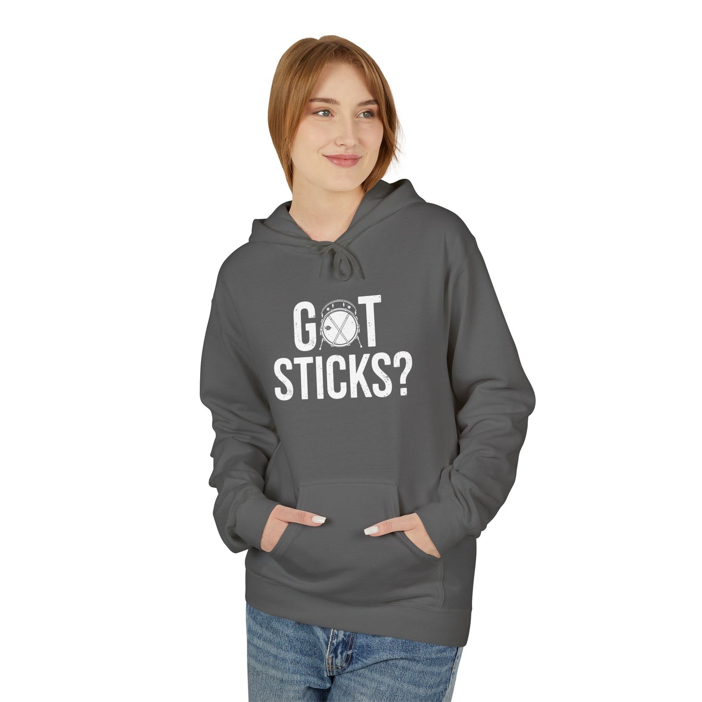 "Got Sticks?" Unisex Fleece Hoodie