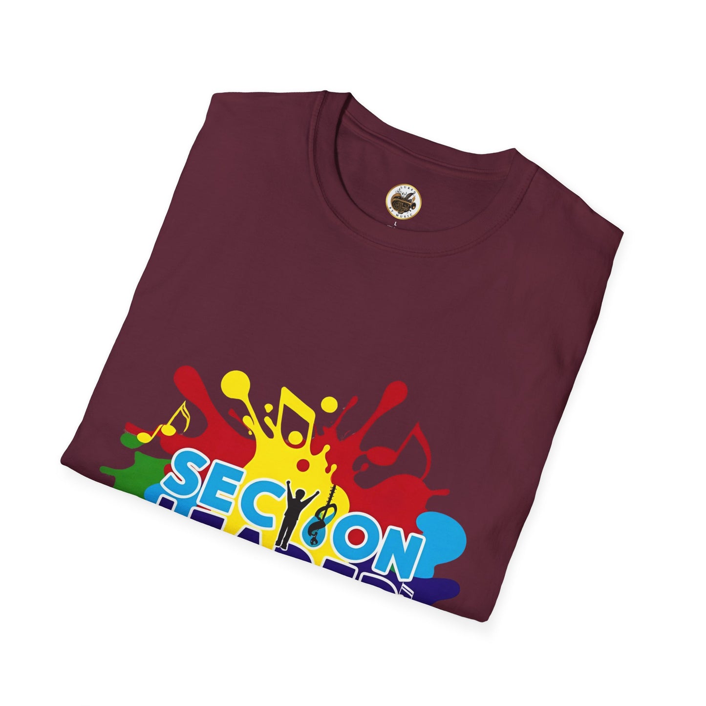 Splash Paint "Section Leader" Unisex Soft-style T-Shirt