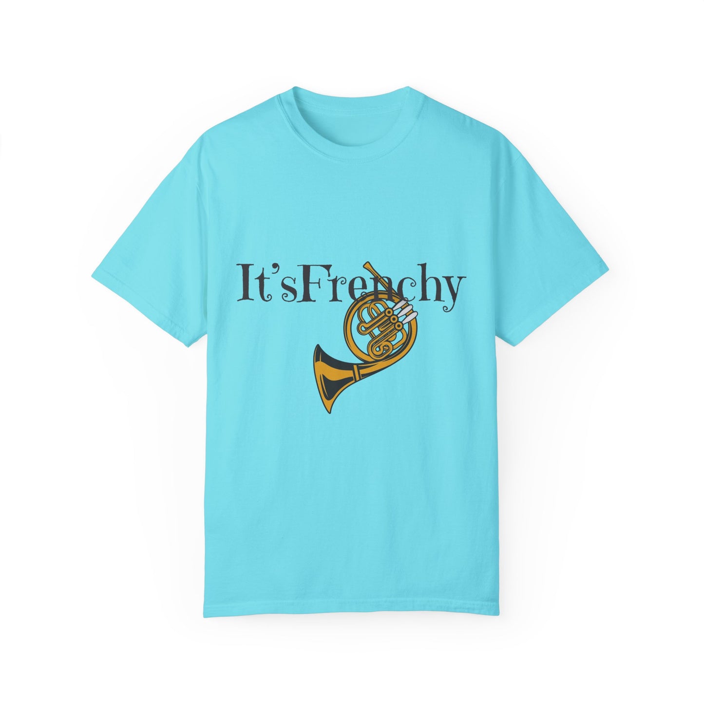 "French Horn" Unisex Garment-Dyed T-shirt