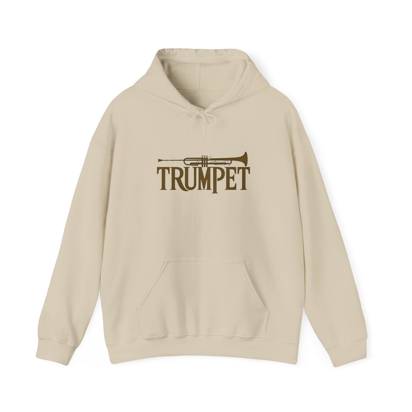 Vintage Design "Trumpet" Unisex Heavy Blend™ Hooded Sweatshirt