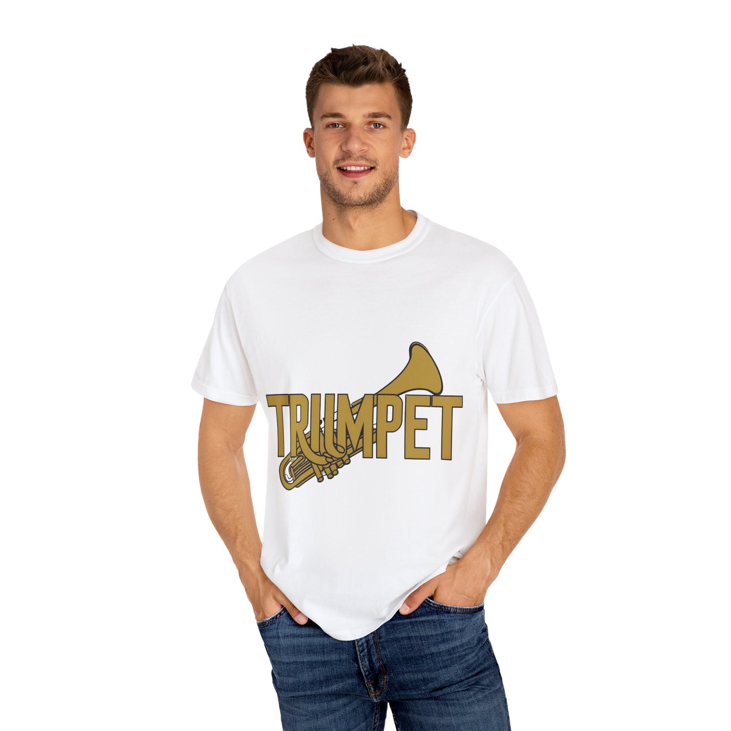 "Trumpet Lover" Unisex Garment-Dyed T-Shirt