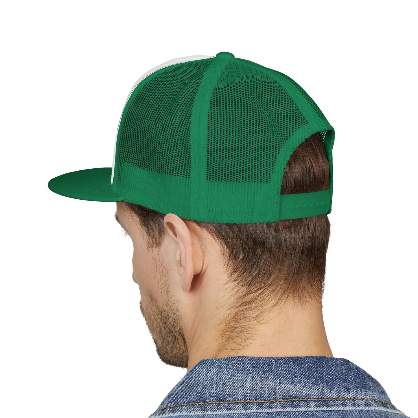 Embroidered "Clarinet" 5 Panel Trucker Cap