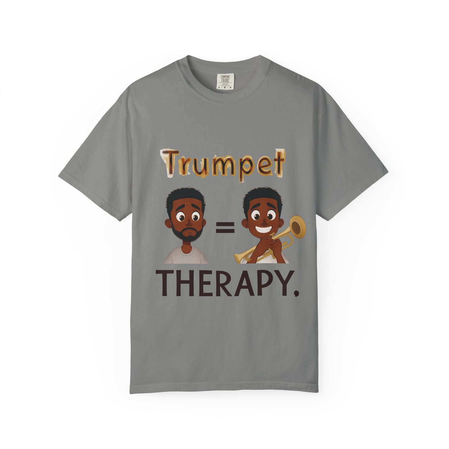 "Trumpet Therapy" Unisex Music T-Shirt