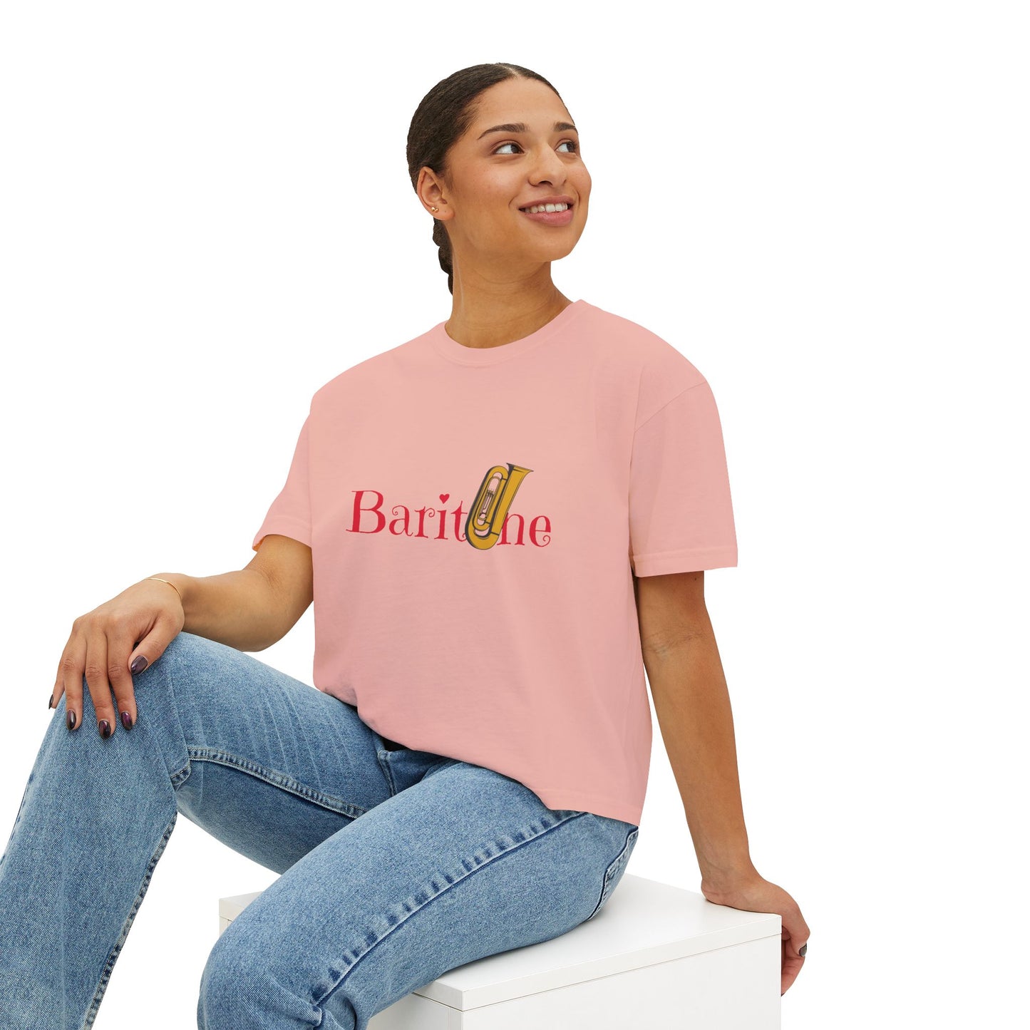Women's " Baritone" Boxy Tee