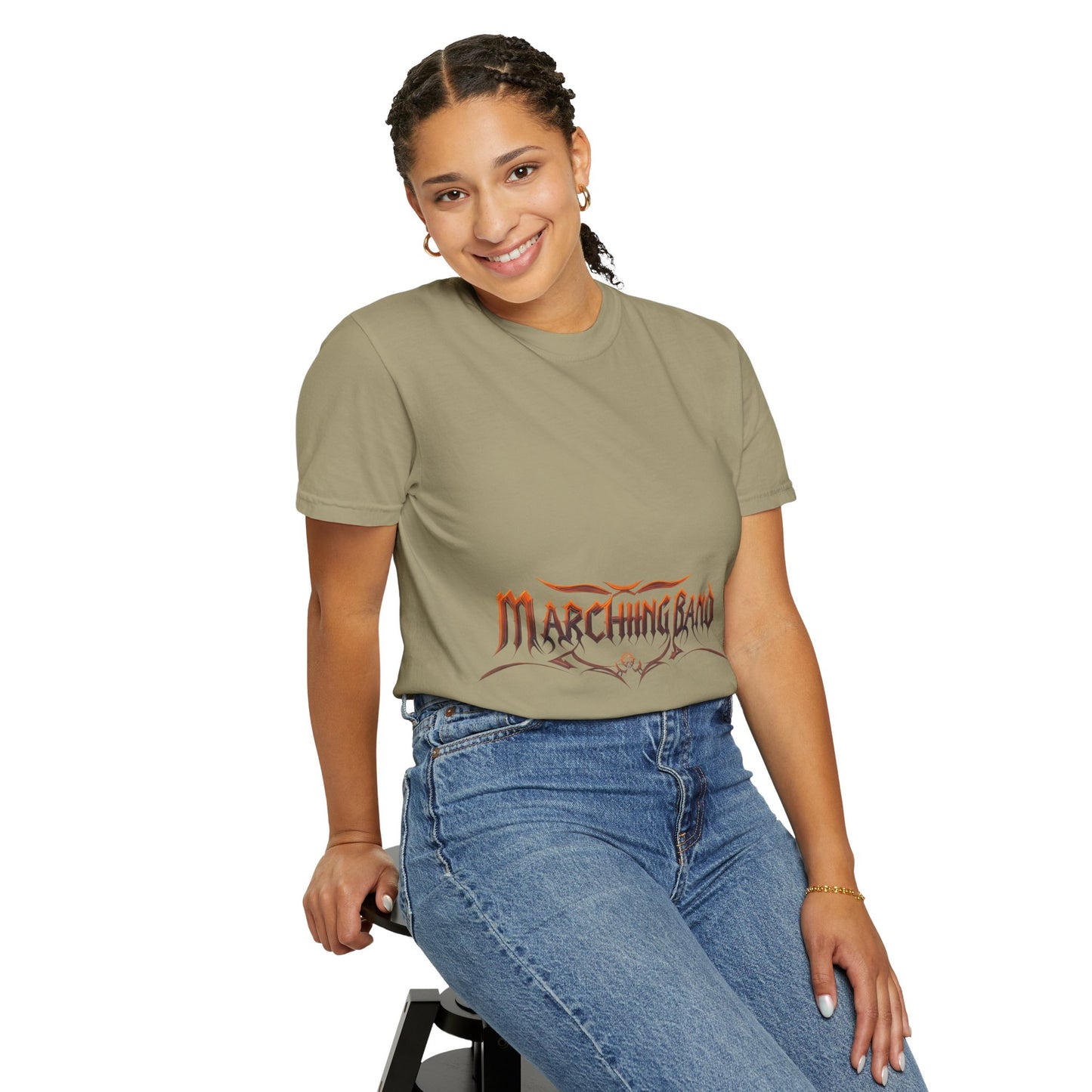 Unisex Garment-Dyed "Marching Band" T-Shirt
