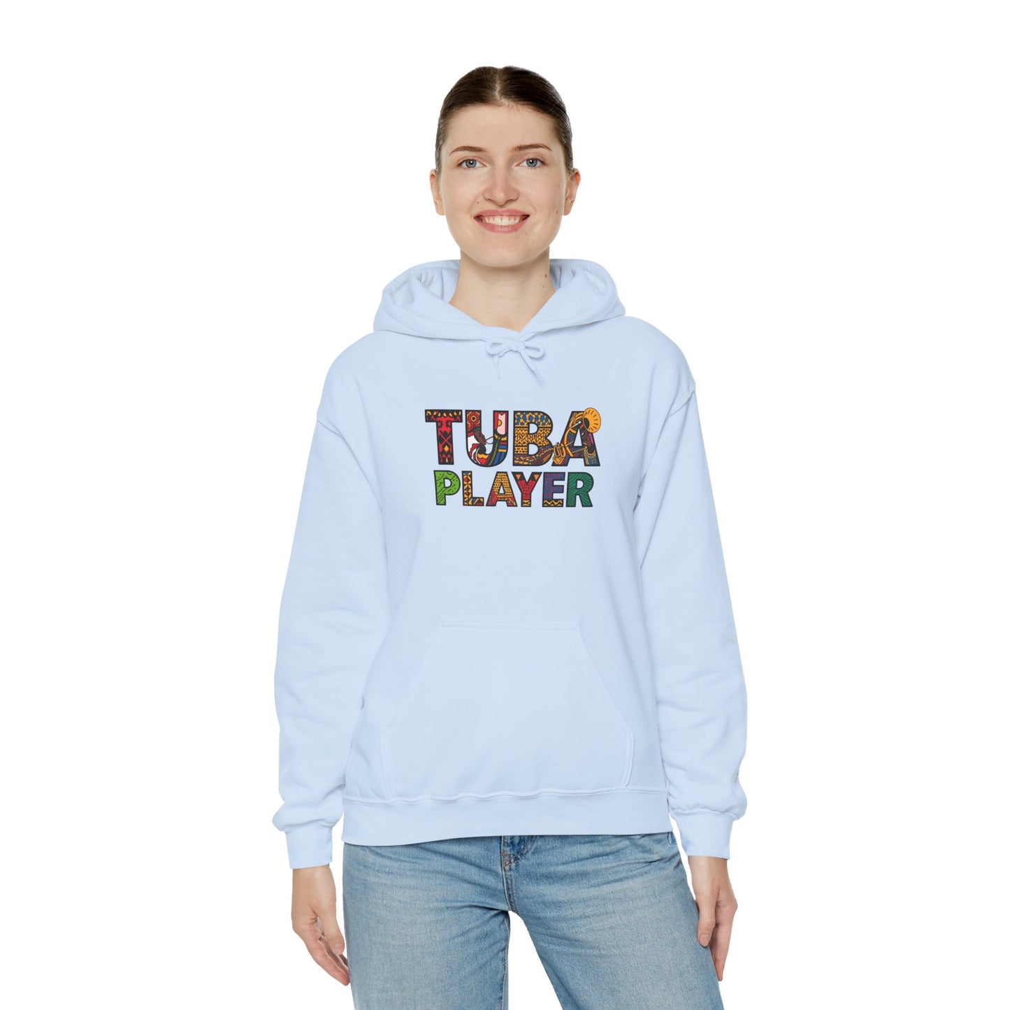 "Tuba Player" Unisex Heavy Blend Hoodie