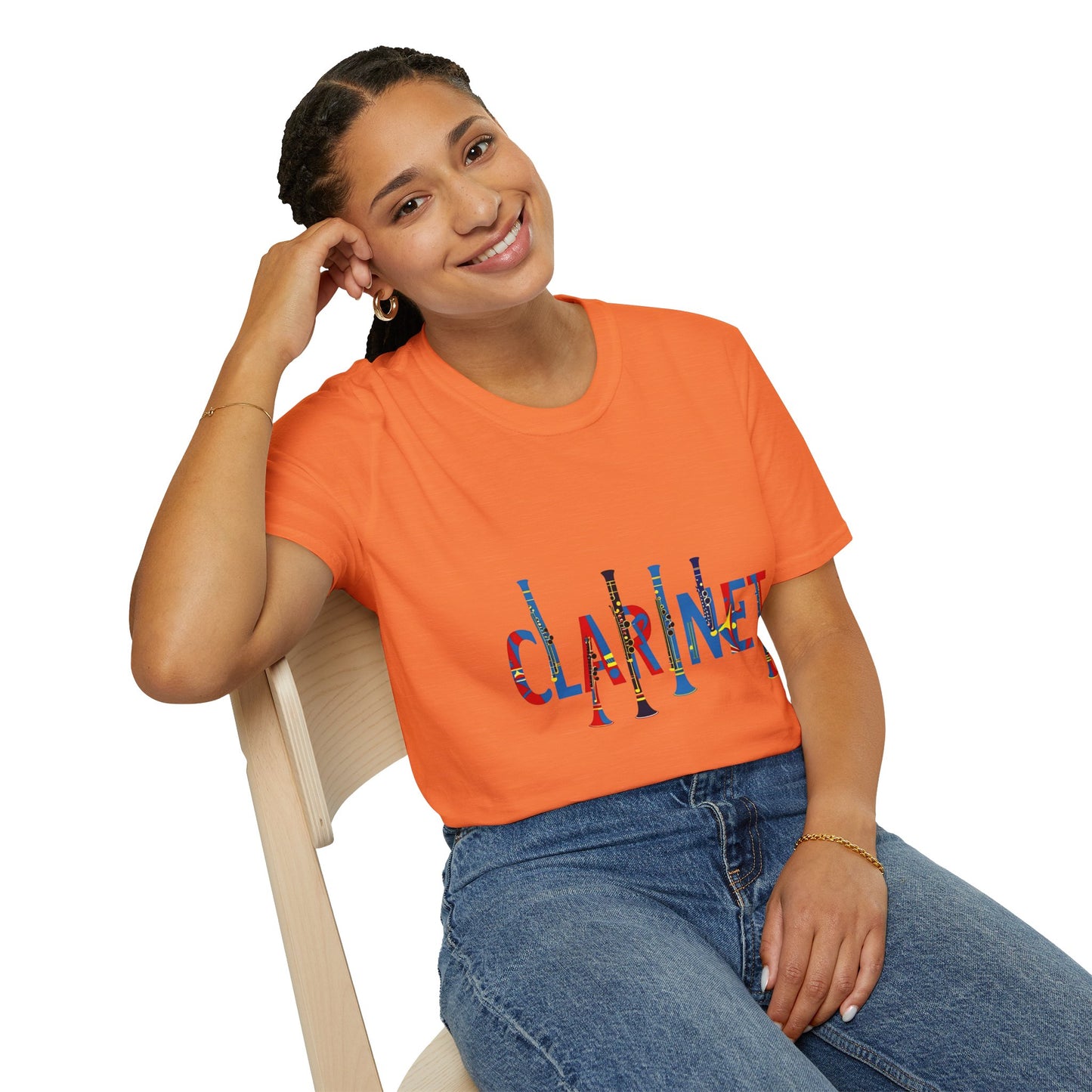 "Clarinet" Lover Unisex Softstyle T-Shirt