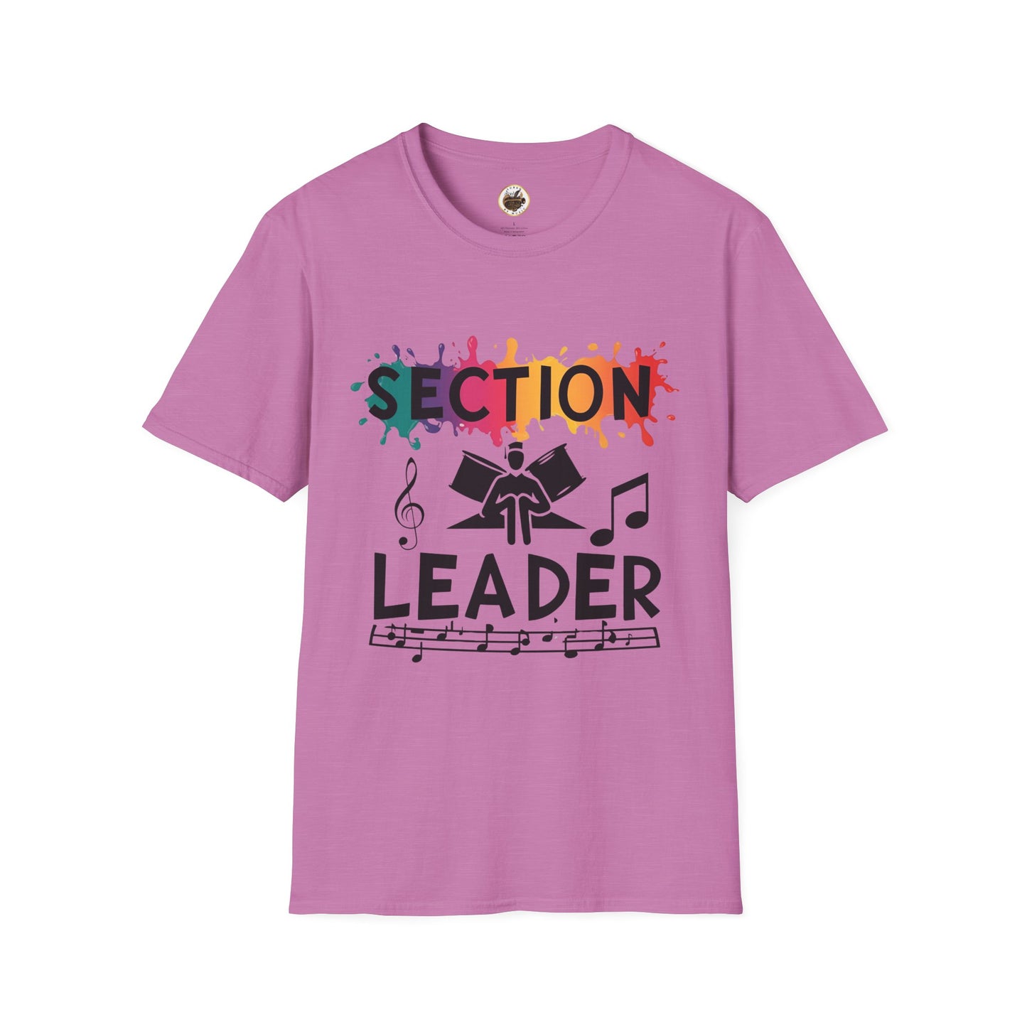 Splash Paint "Section Leader" Unisex Soft-style T-Shirt