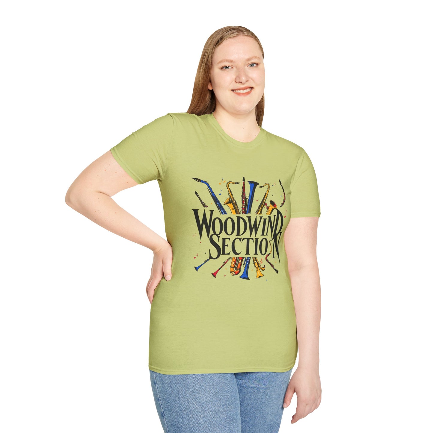 "Woodwind Section" Unisex Basic T-Shirt