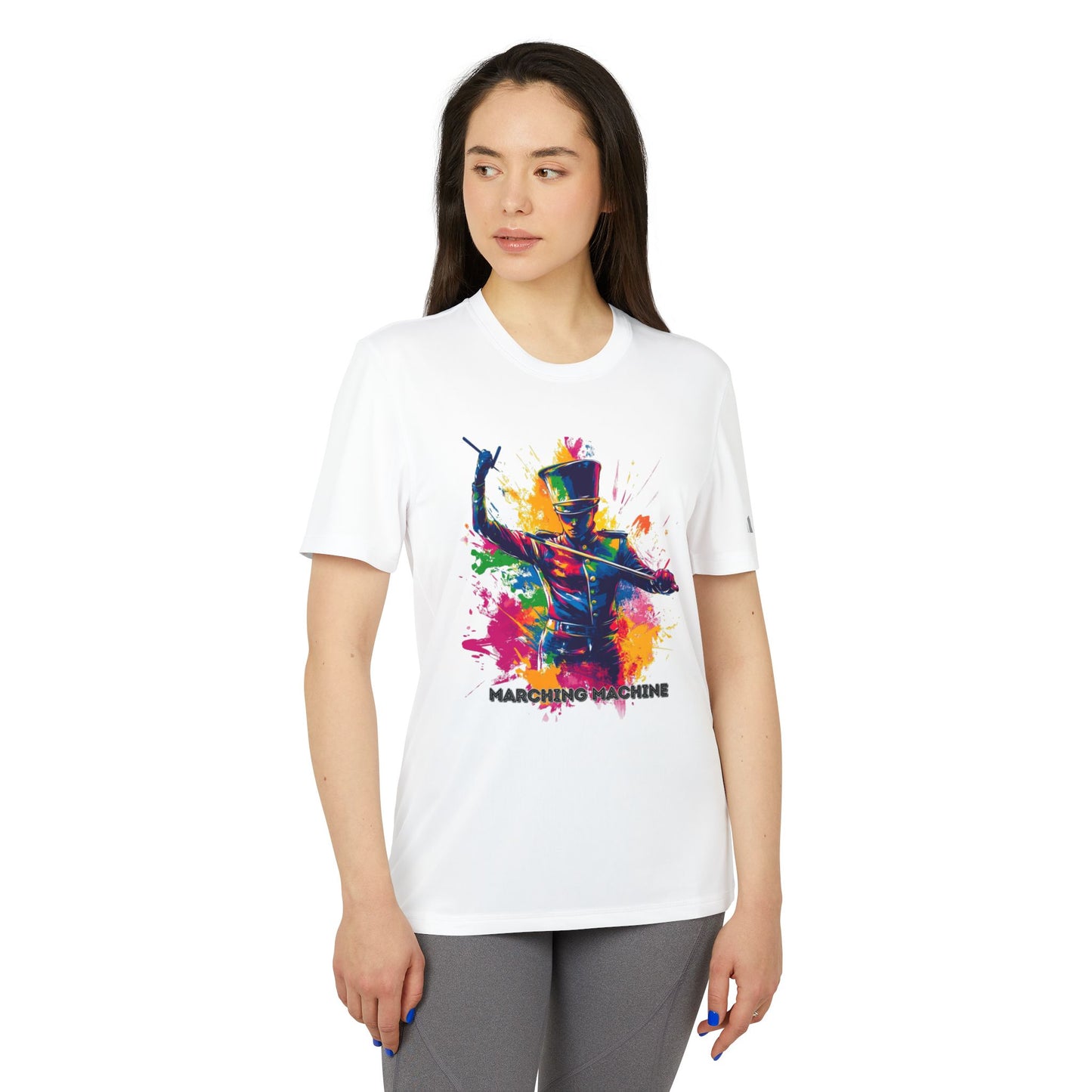 "Marching Machine" Adidas Unisex Sport T-shirt