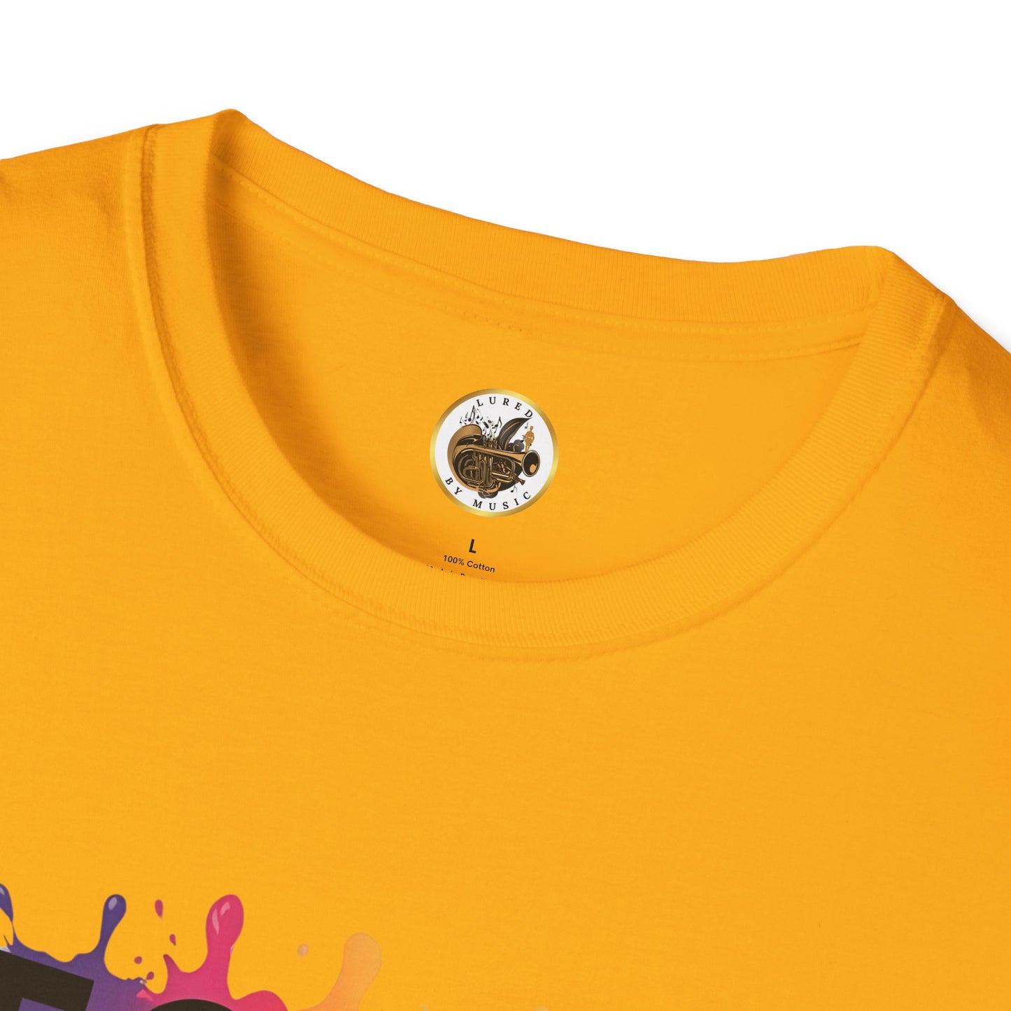 Splash Paint "Section Leader" Unisex Soft-style T-Shirt