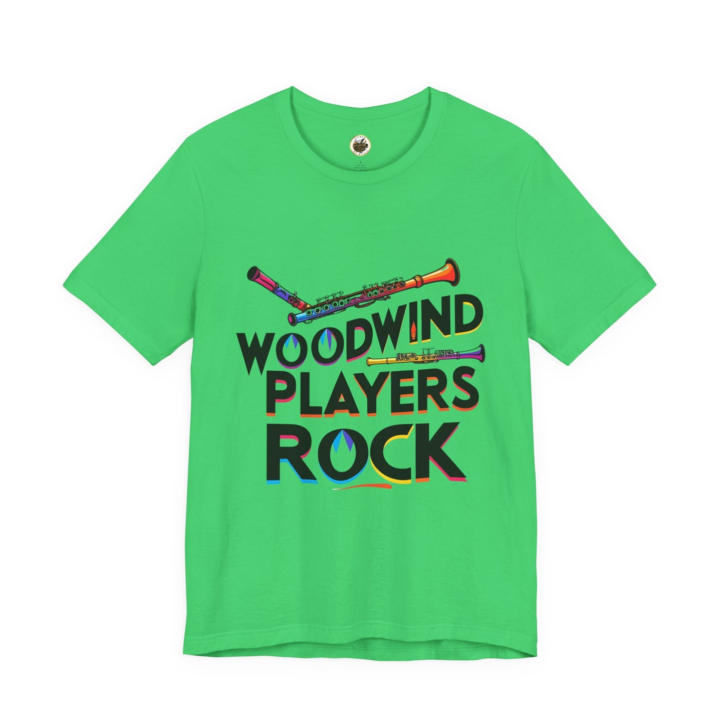 "Woodwind Players Rock" Unisex Short Sleeve T-Shirt