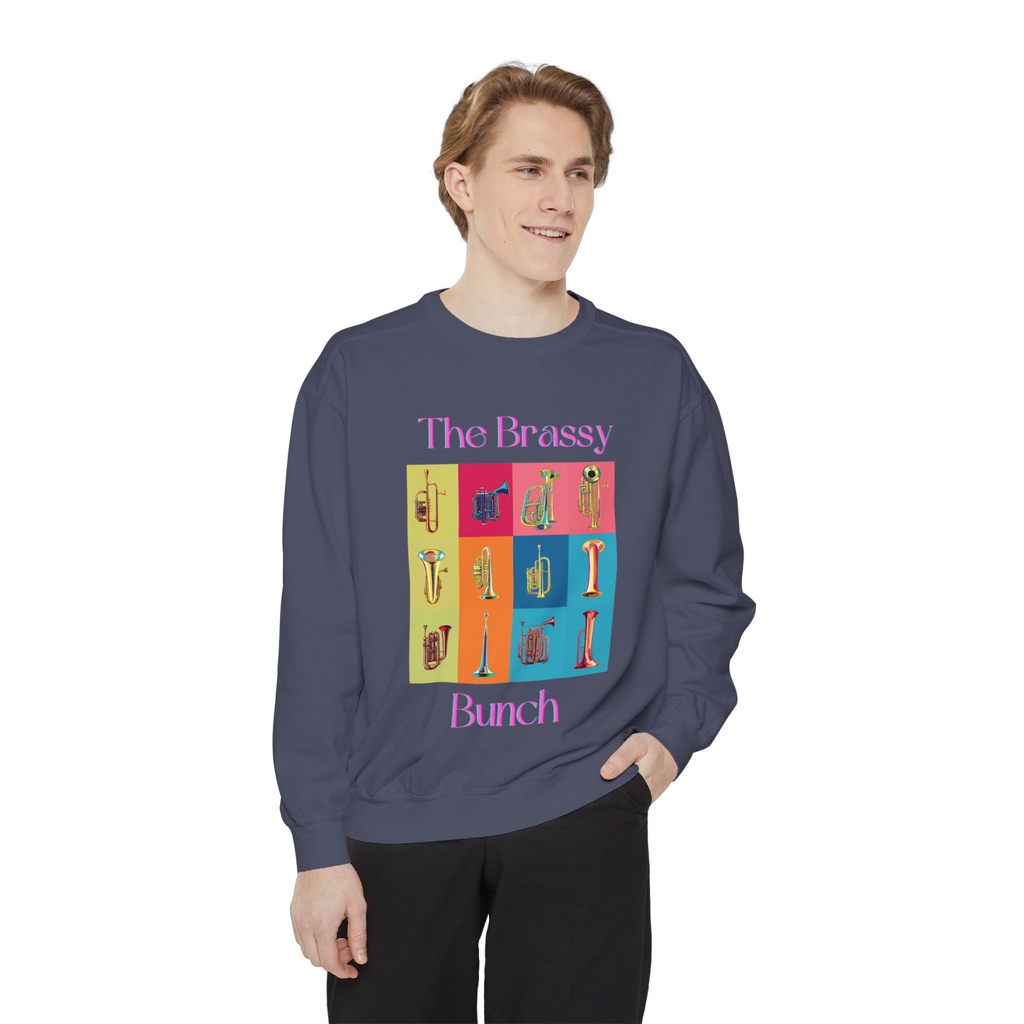 "Brassy Bunch" Unisex Garment-Dyed Sweatshirt