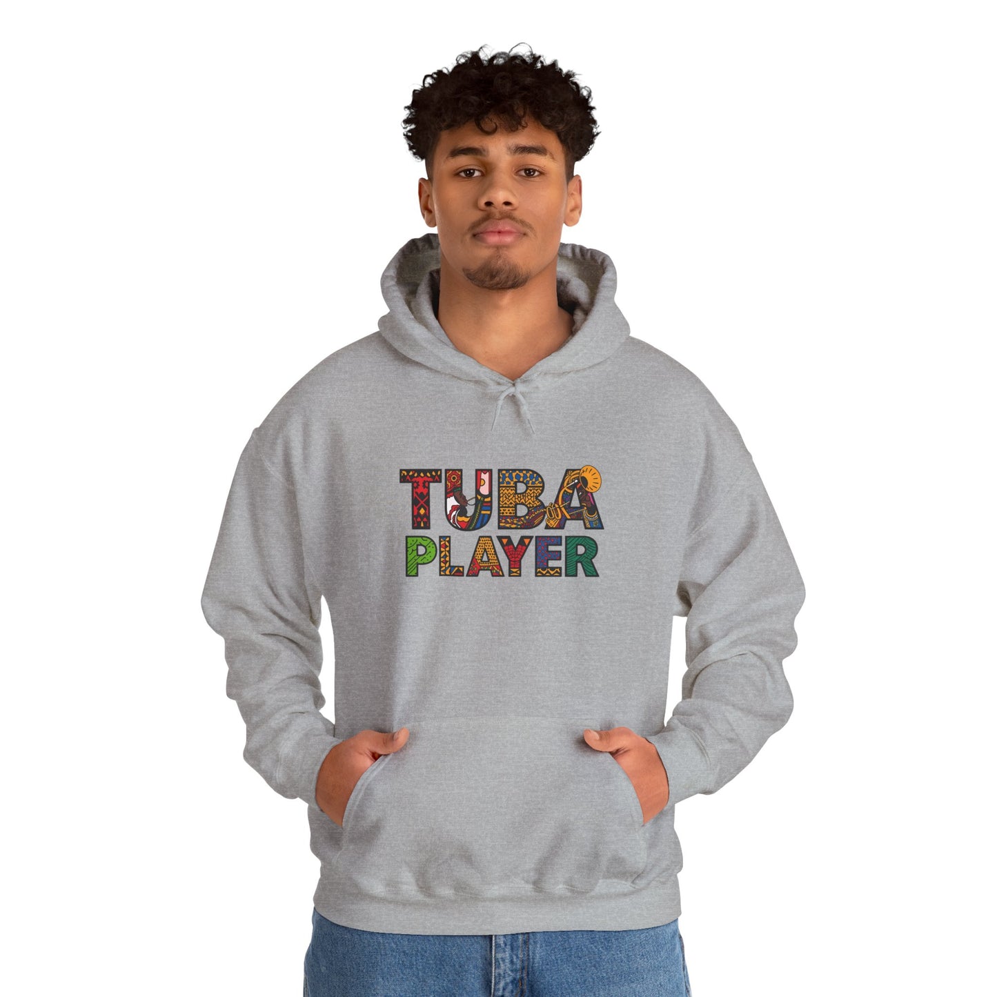 "Tuba Player" Unisex Heavy Blend Hoodie