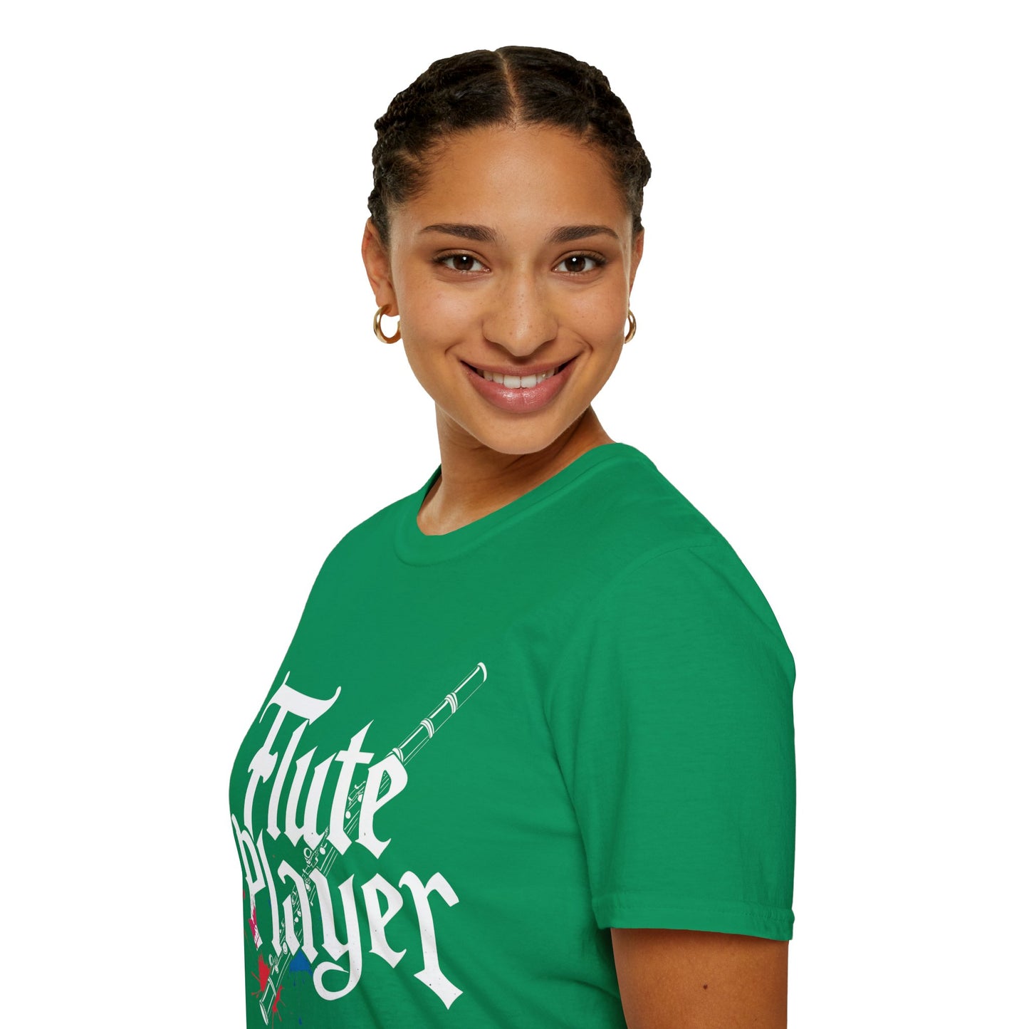"Flute Player" Unisex T-Shirt