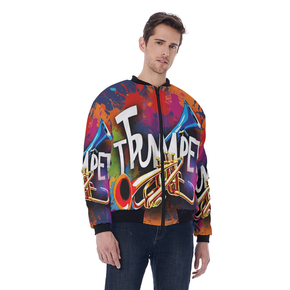 Men's "Trumpet" Bomber Jacket