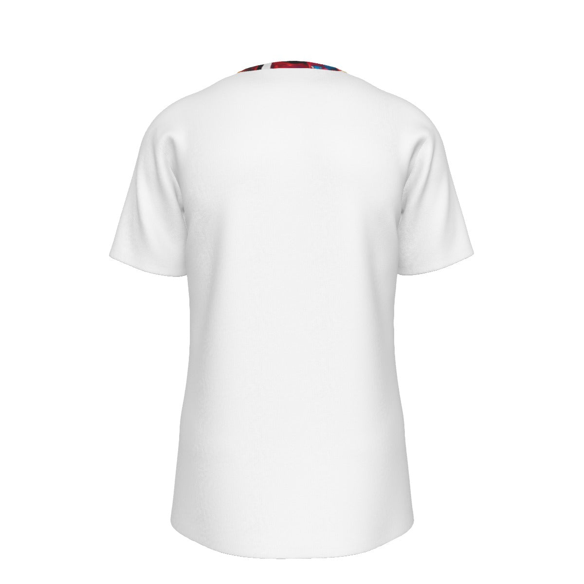 Men's "Trombone" Splash Paint O-Neck T-Shirt