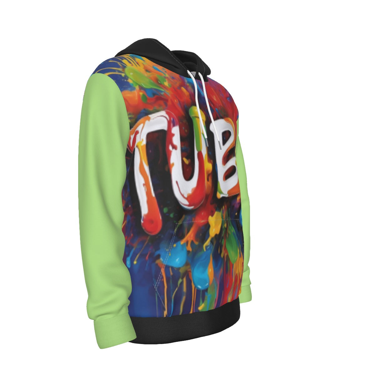 "Tuba" Splash Men's Pullover Hoodie