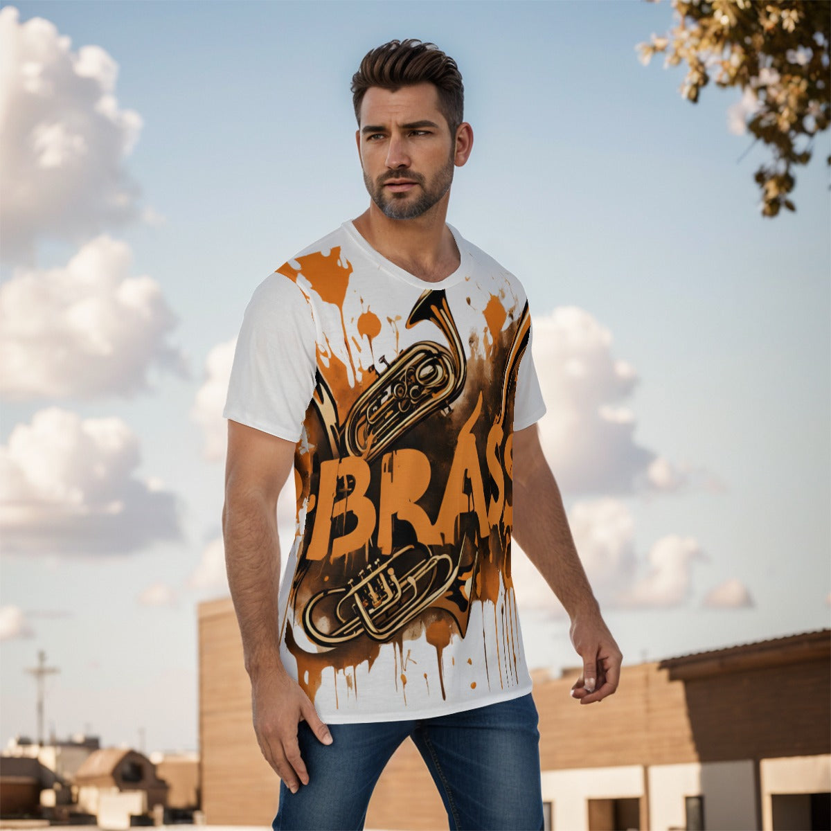 Men's "Brass" O-Neck T-Shirt