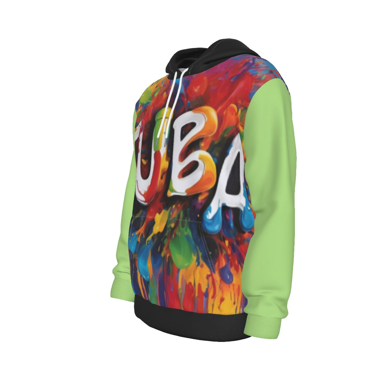 "Tuba" Splash Men's Pullover Hoodie