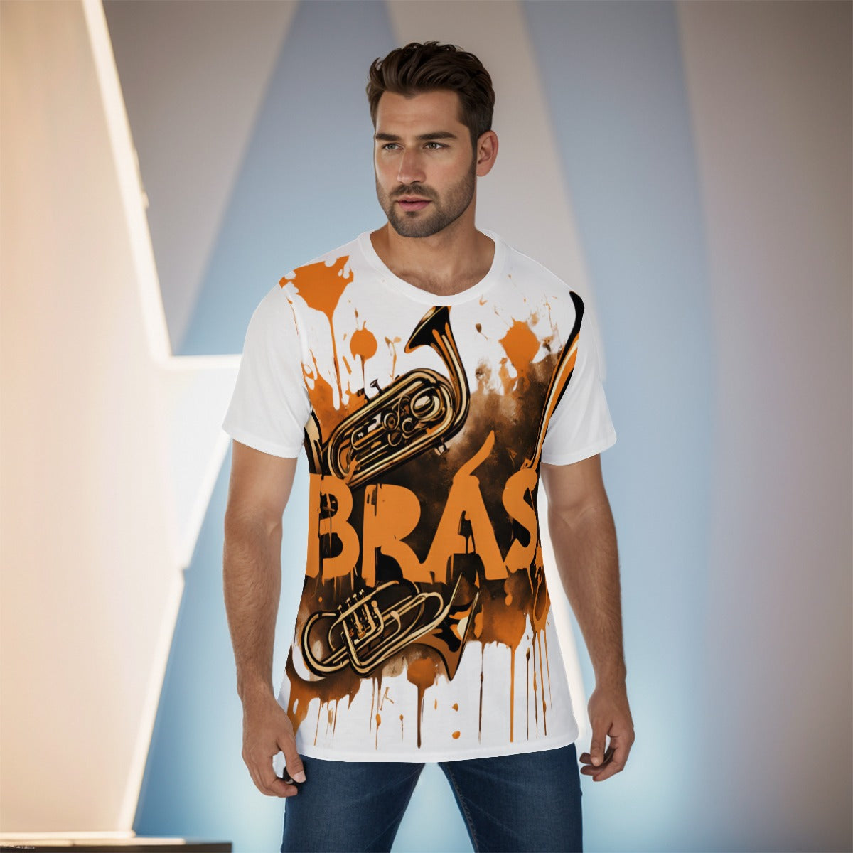 Men's "Brass" O-Neck T-Shirt