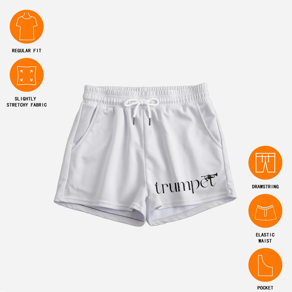 "Trumpet" Women's Casual Shorts