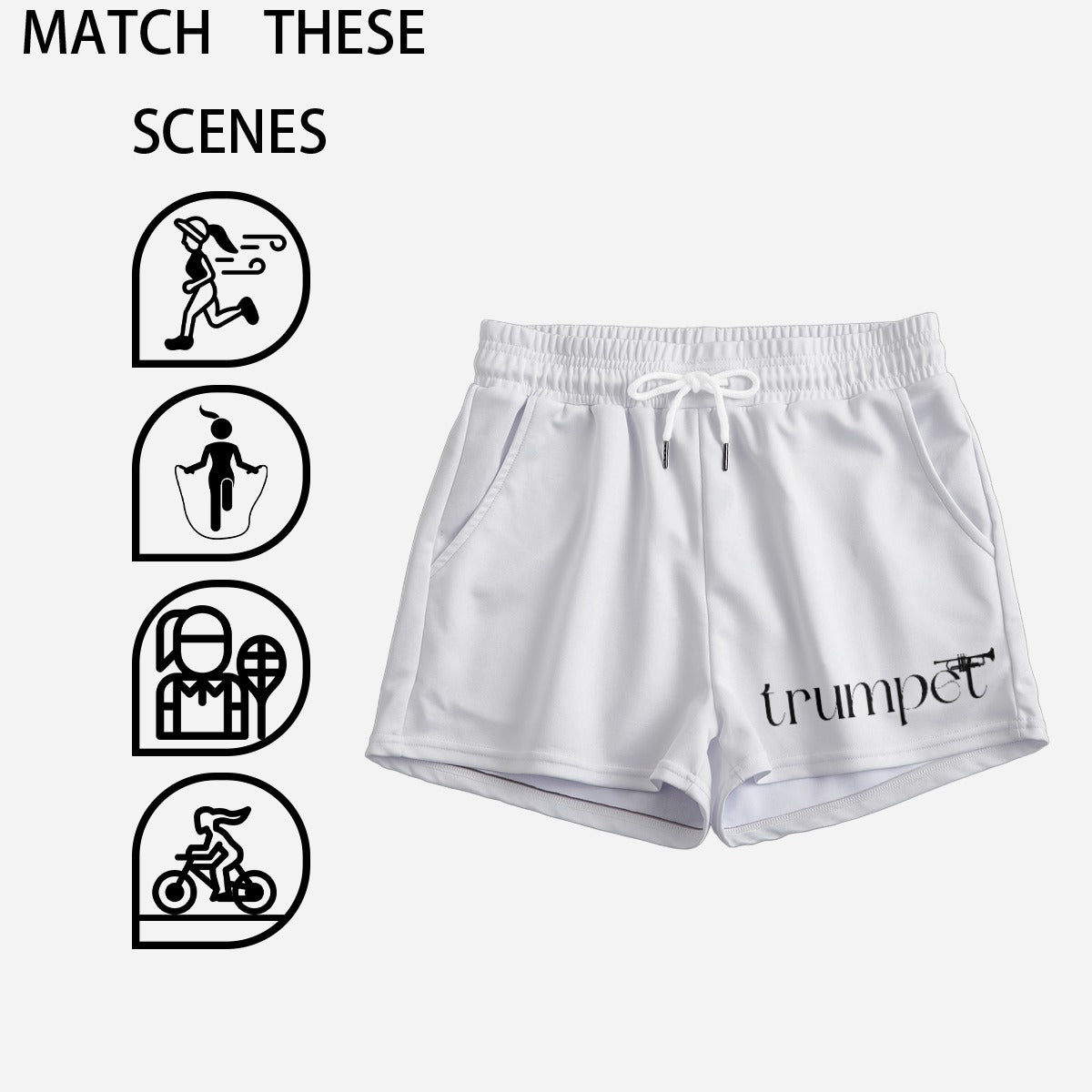 "Trumpet" Women's Casual Shorts