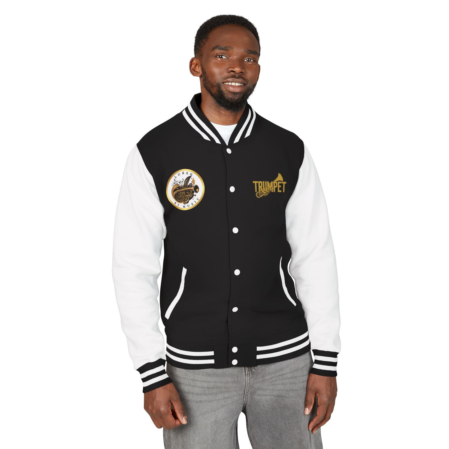 "Trumpet" Unisex Brass Band Letterman Jacket