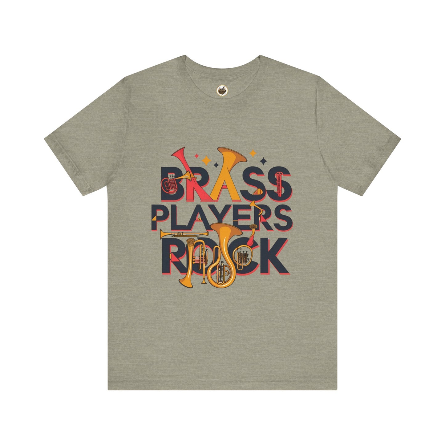 "Brass Players Rock" Unisex Band T-Shirt