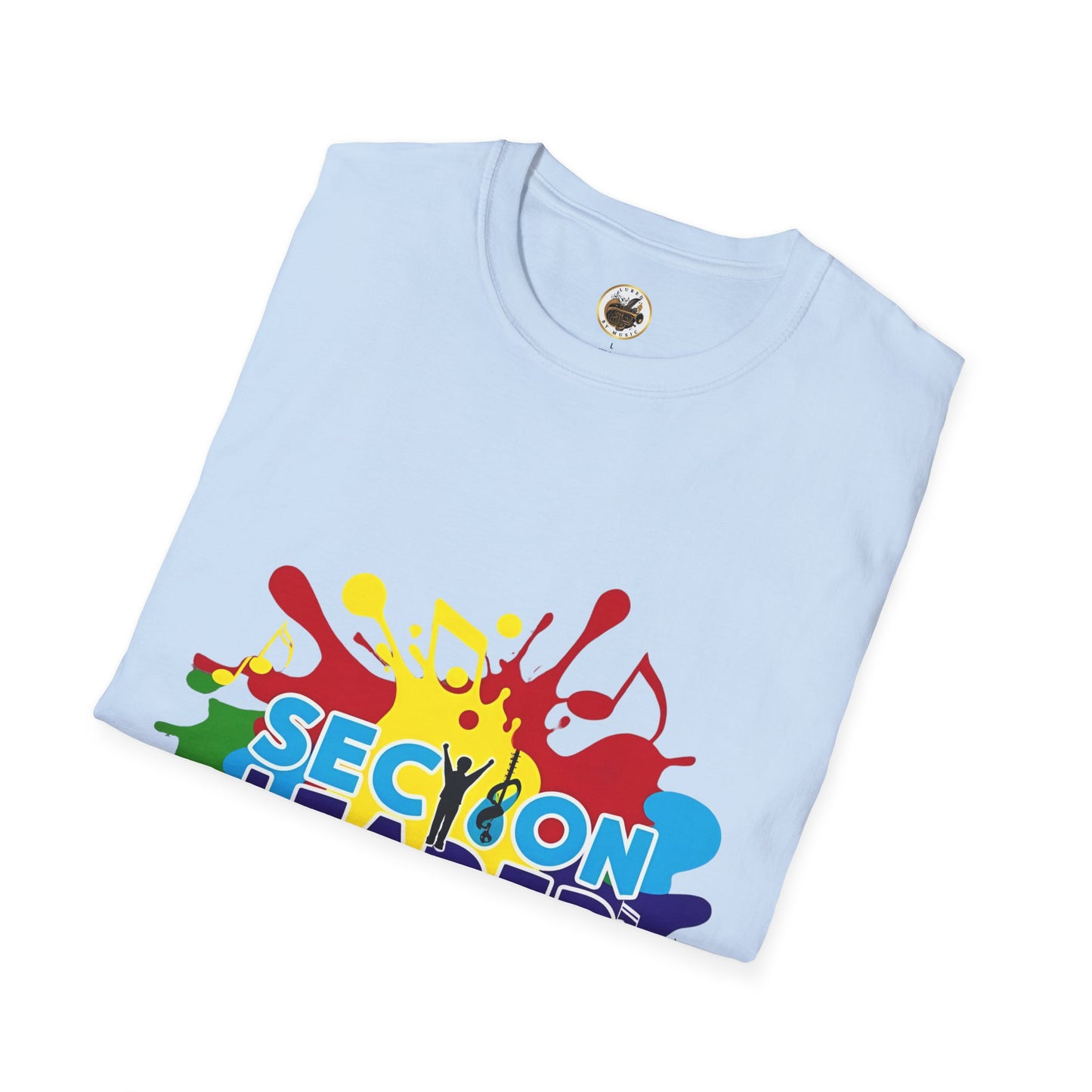Splash Paint "Section Leader" Unisex Soft-style T-Shirt