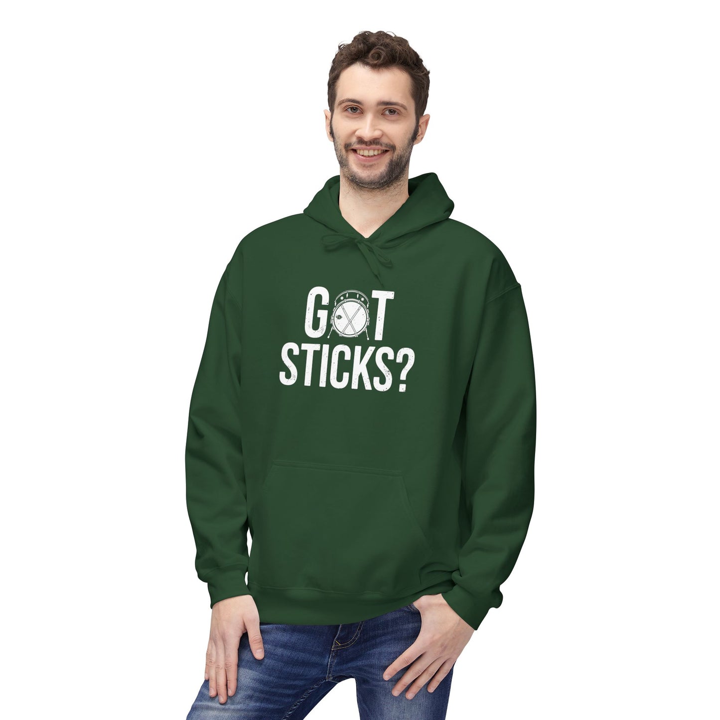 "Got Sticks?" Unisex Fleece Hoodie
