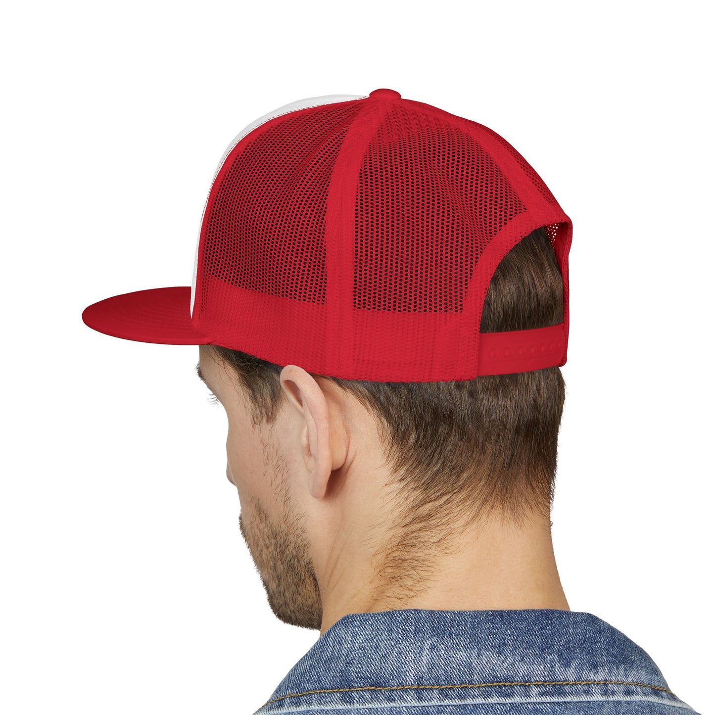 Embroidered "Clarinet" 5 Panel Trucker Cap