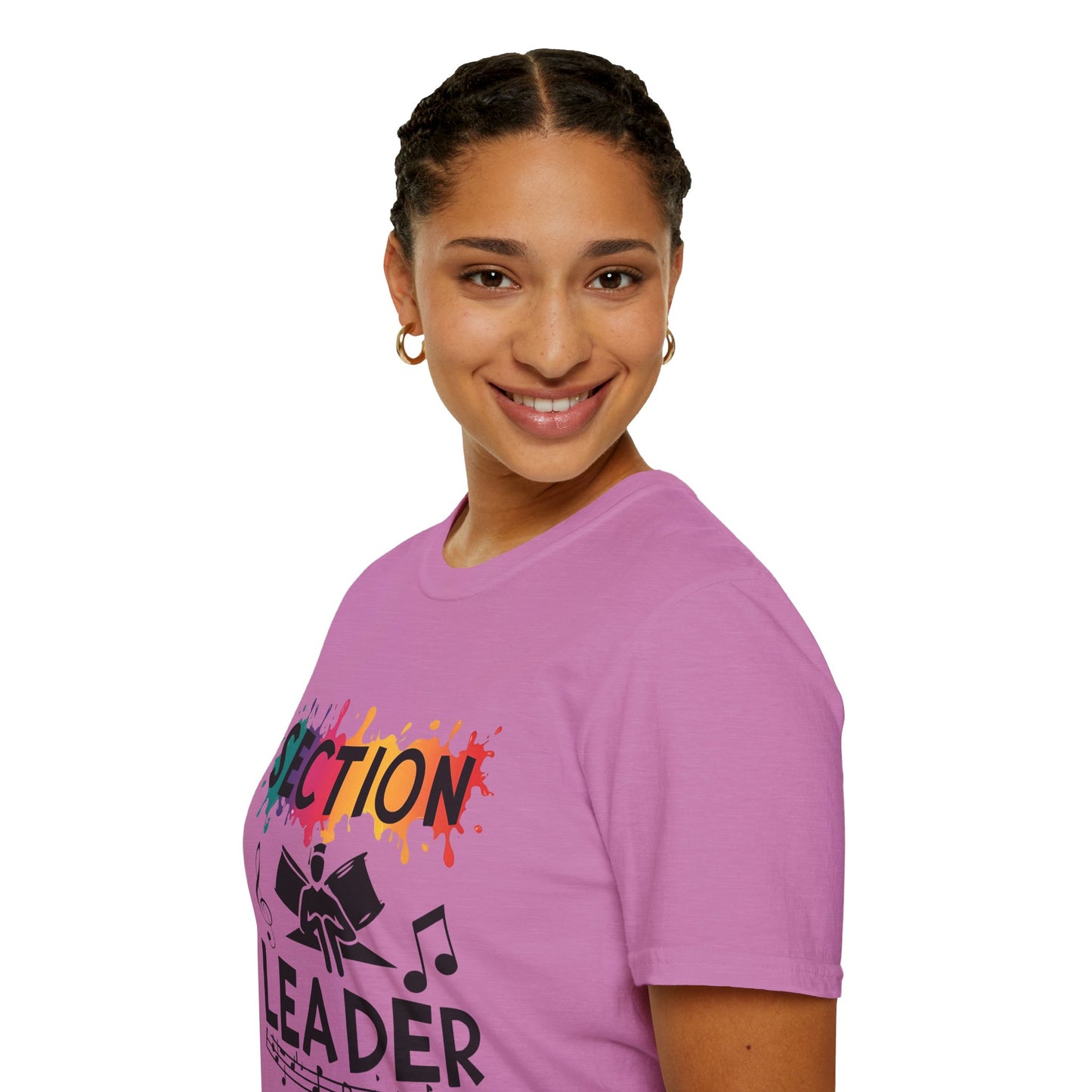 Splash Paint "Section Leader" Unisex Soft-style T-Shirt