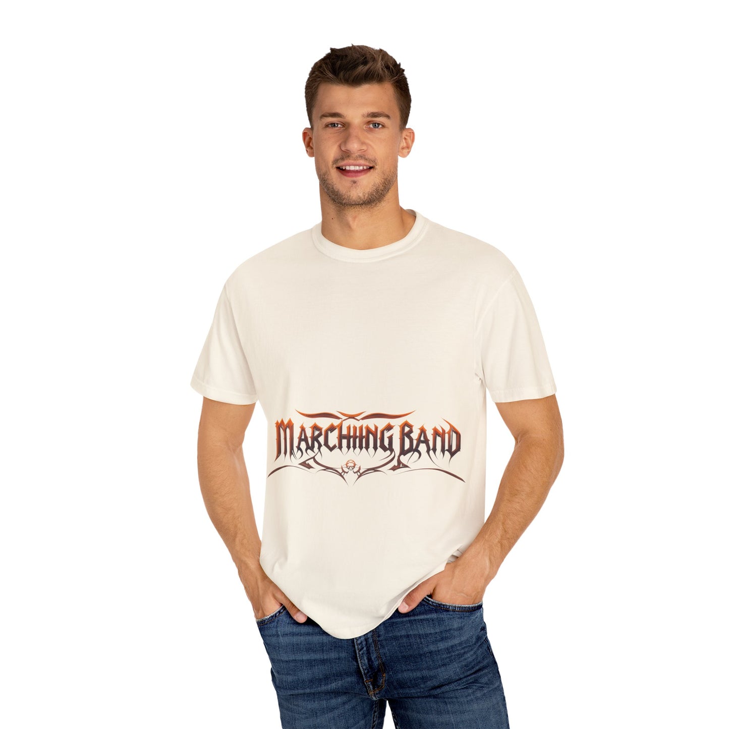 Unisex Garment-Dyed "Marching Band" T-Shirt