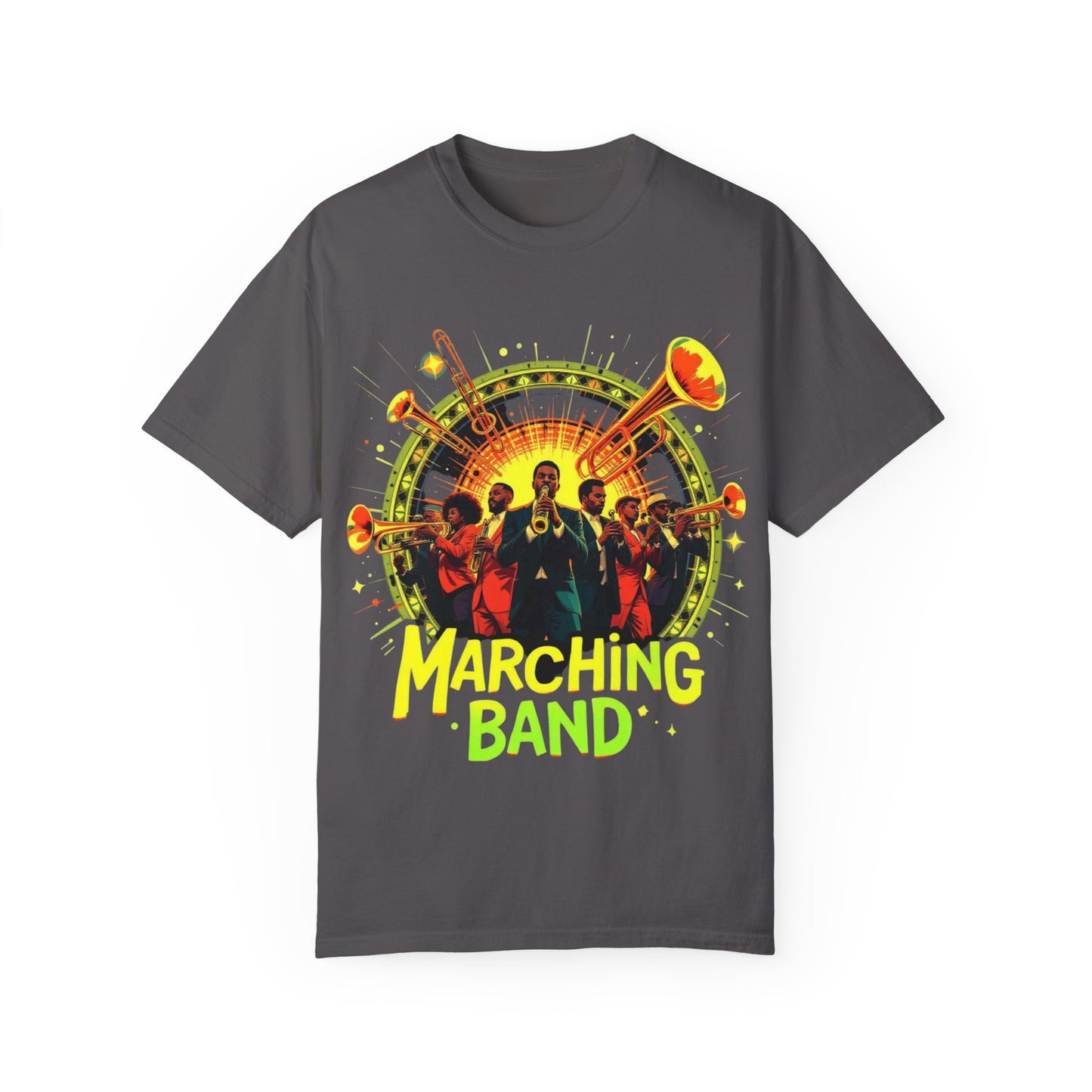 "Marching Band" Unisex Garment Dyed T-Shirt