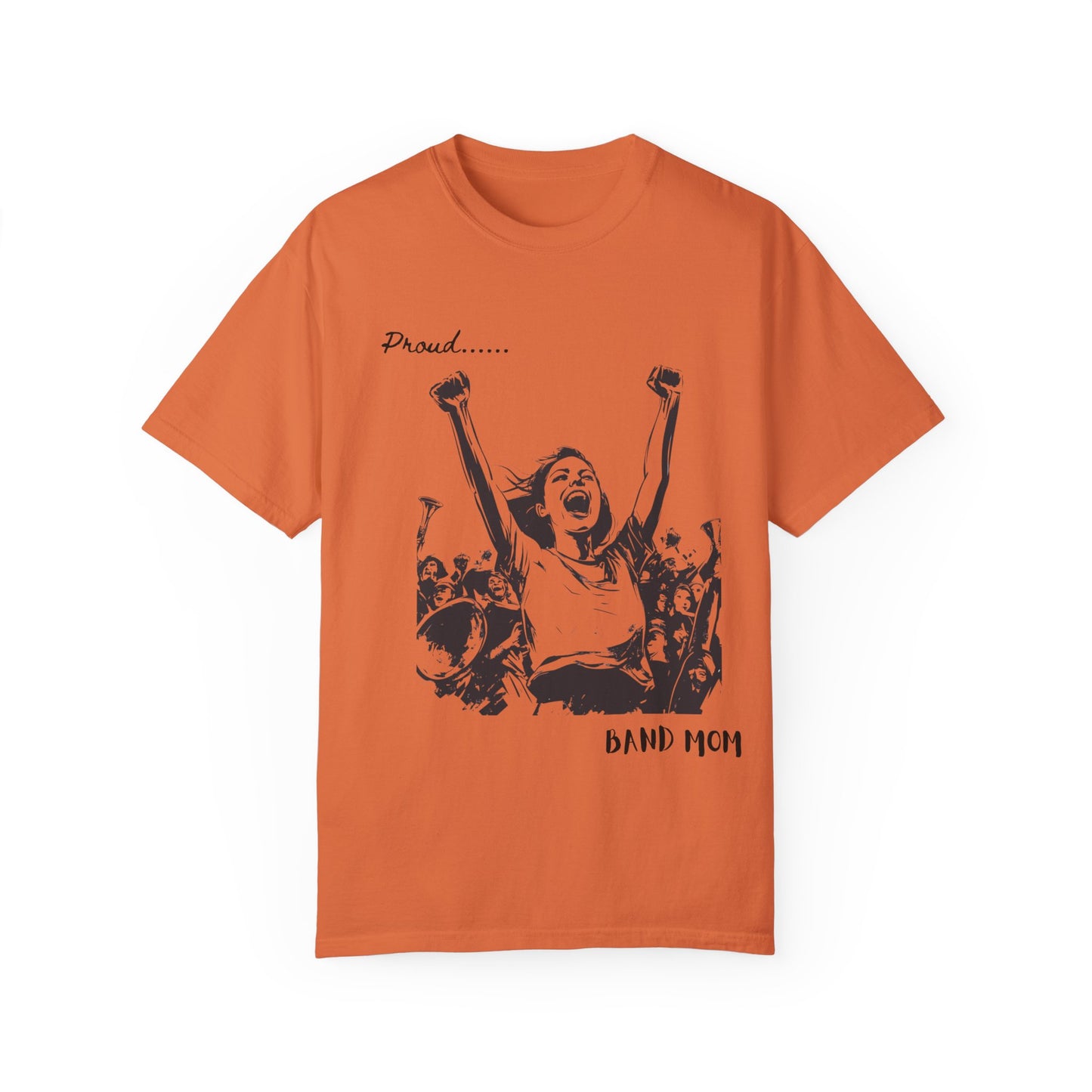 " Band Parent" Unisex Garment-Dyed T-shirt