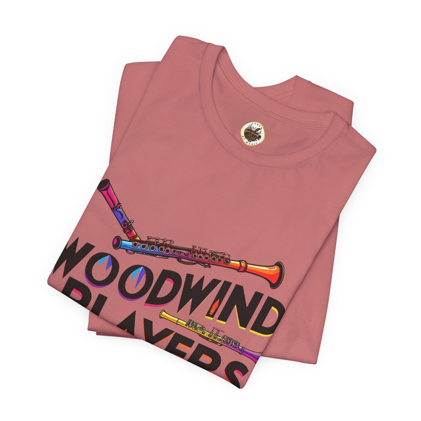 "Woodwind Players Rock" Unisex Short Sleeve T-Shirt