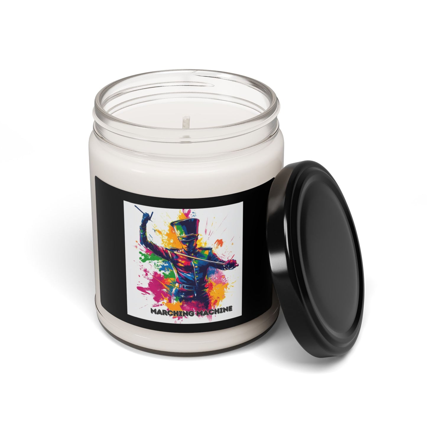 "Marching Machine" Scented Soy Candle, 9oz